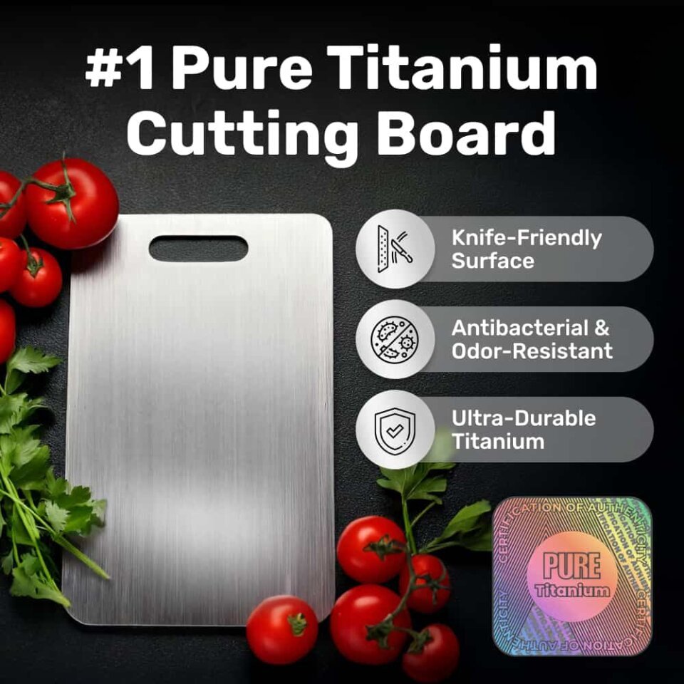 Katori Pure Titanium Cutting Board — Official
